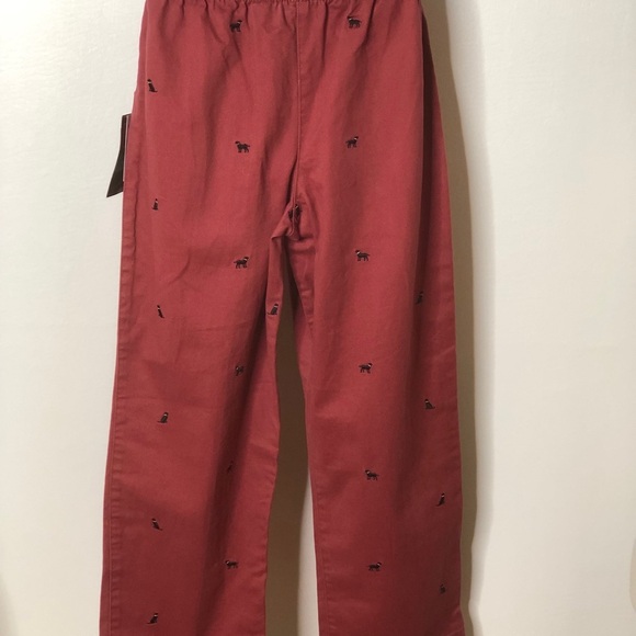Rugged bear boys chino dog embroidered pants - Picture 2 of 3